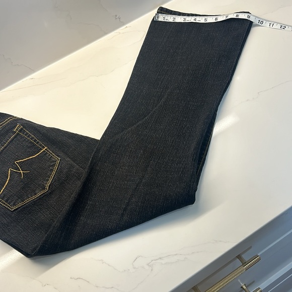 Jeanstar Petite Size 12 Jeans black denim - Picture 8 of 9